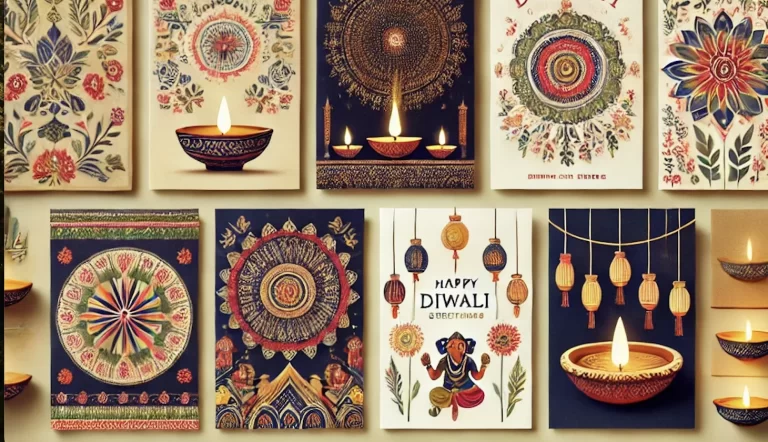 10 Beautiful Diwali Greeting Card Ideas to Explore